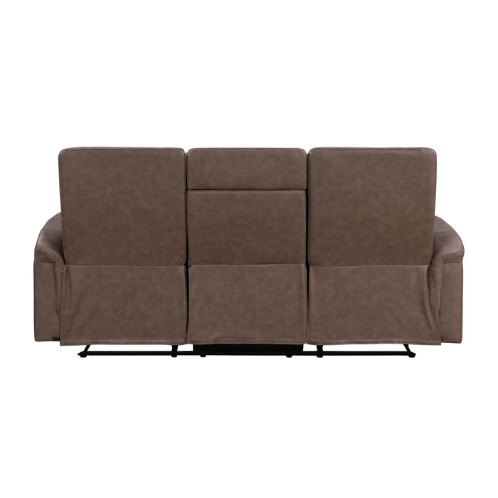 Homelegance - Metric 3 Piece Sofa Set in Brown - 8360BRW*3 - GreatFurnitureDeal