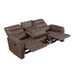 Homelegance - Metric 2 Piece Sofa Set in Brown - 8360BRW*2 - GreatFurnitureDeal