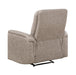 Homelegance - Metric Reclining Chair in Taupe - 8360TPE-1 - GreatFurnitureDeal