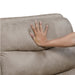 Homelegance - Metric Double Reclining Sofa with Drop-down Cup Holders in Taupe - 8360TPE-3 - GreatFurnitureDeal