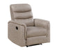 Homelegance - Metric 3 Piece Double Reclining Living Room Set in Taupe - 8360TPE*3 - GreatFurnitureDeal