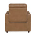 Homelegance - Equinox 3 Piece Sofa Set in Brown - 8368BRW*3PWA2 - GreatFurnitureDeal