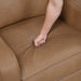 Homelegance - Equinox Power Double Reclining Sofa with Curved Track Arms in Brown - 8368BRW-3A2PW - GreatFurnitureDeal