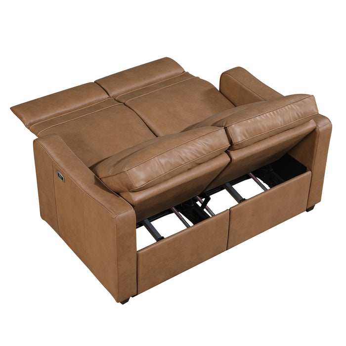 Homelegance - Equinox 2 Piece Sofa Set in Brown - 8368BRW*2PWA2 - GreatFurnitureDeal