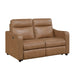 Homelegance - Equinox 3 Piece Sofa Set in Brown - 8368BRW*3PWA2 - GreatFurnitureDeal
