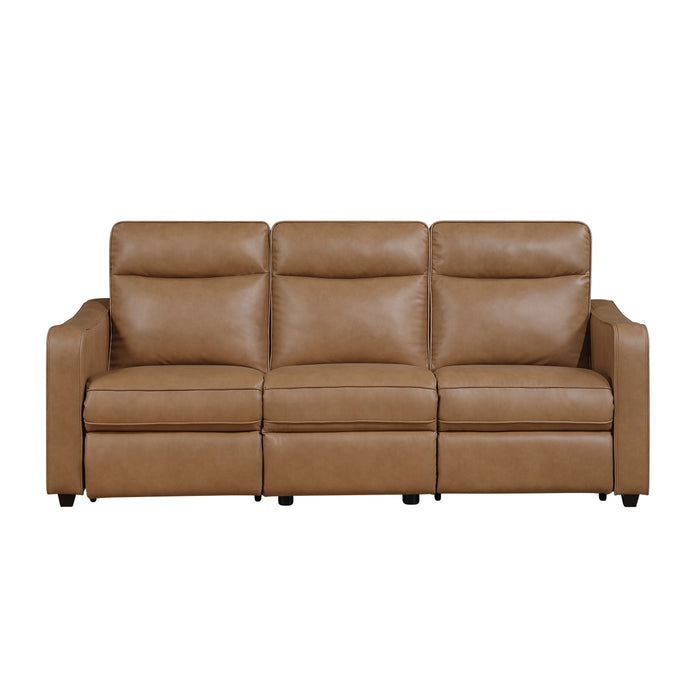 Homelegance - Equinox 3 Piece Sofa Set in Brown - 8368BRW*3PWA2 - GreatFurnitureDeal