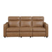 Homelegance - Equinox 3 Piece Sofa Set in Brown - 8368BRW*3PWA2 - GreatFurnitureDeal
