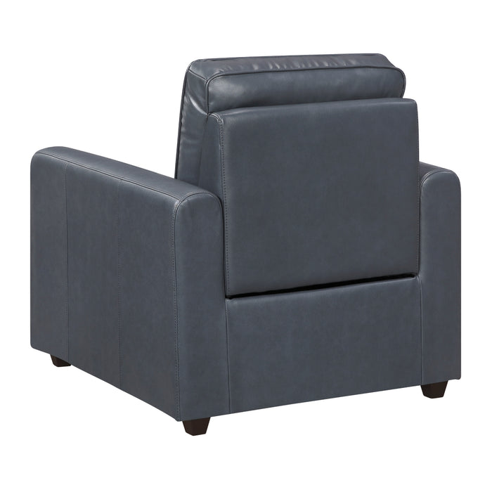 Homelegance - Equinox 3 Piece Reclining Sofa Set in Navy - 8368NVY*3PWA1 - GreatFurnitureDeal