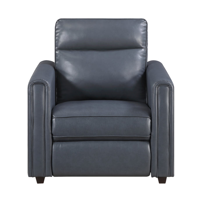Homelegance - Equinox 3 Piece Reclining Sofa Set in Navy - 8368NVY*3PWA1 - GreatFurnitureDeal