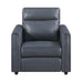 Homelegance - Equinox 3 Piece Reclining Sofa Set in Navy - 8368NVY*3PWA1 - GreatFurnitureDeal