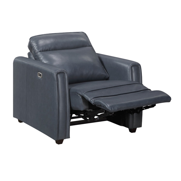 Homelegance - Equinox 3 Piece Reclining Sofa Set in Navy - 8368NVY*3PWA1 - GreatFurnitureDeal