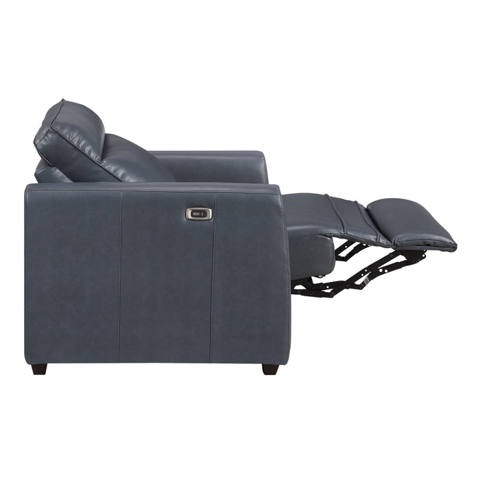 Homelegance - Equinox 3 Piece Reclining Sofa Set in Navy - 8368NVY*3PWA1 - GreatFurnitureDeal
