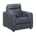 Homelegance - Equinox 3 Piece Reclining Sofa Set in Navy - 8368NVY*3PWA1 - GreatFurnitureDeal