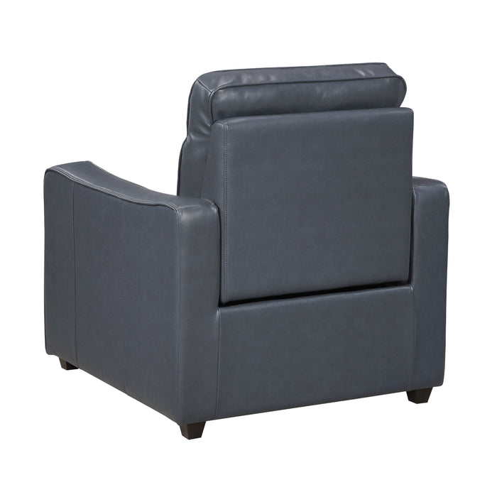 Homelegance - Equinox 3 Piece Reclining Sofa Set in Navy - 8368NVY*3PWA2 - GreatFurnitureDeal