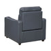 Homelegance - Equinox 3 Piece Reclining Sofa Set in Navy - 8368NVY*3PWA2 - GreatFurnitureDeal
