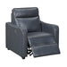 Homelegance - Equinox 3 Piece Reclining Sofa Set in Navy - 8368NVY*3PWA2 - GreatFurnitureDeal