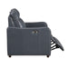 Homelegance - Equinox 3 Piece Reclining Sofa Set in Navy - 8368NVY*3PWA2 - GreatFurnitureDeal