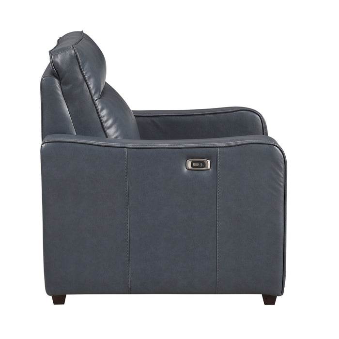 Homelegance - Equinox 3 Piece Reclining Sofa Set in Navy - 8368NVY*3PWA2 - GreatFurnitureDeal