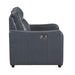 Homelegance - Equinox 3 Piece Reclining Sofa Set in Navy - 8368NVY*3PWA2 - GreatFurnitureDeal
