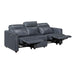 Homelegance - Equinox 2 Piece Sofa Set in Navy - 8368NVY*2PWA1 - GreatFurnitureDeal