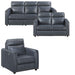 Homelegance - Equinox 3 Piece Reclining Sofa Set in Navy - 8368NVY*3PWA1 - GreatFurnitureDeal