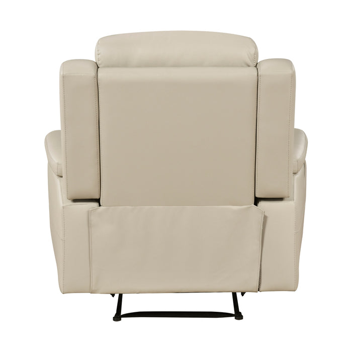 Homelegance - Nest 3 Piece Reclining Sofa Set in Beige - 8379BEG*3 - GreatFurnitureDeal