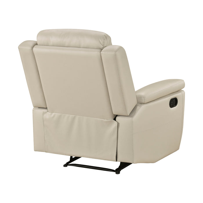 Homelegance - Nest 3 Piece Reclining Sofa Set in Beige - 8379BEG*3 - GreatFurnitureDeal