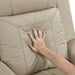 Homelegance - Nest Double Reclining Loveseat with Center Console and Receptacles in Beige - 8379BEG-2 - GreatFurnitureDeal