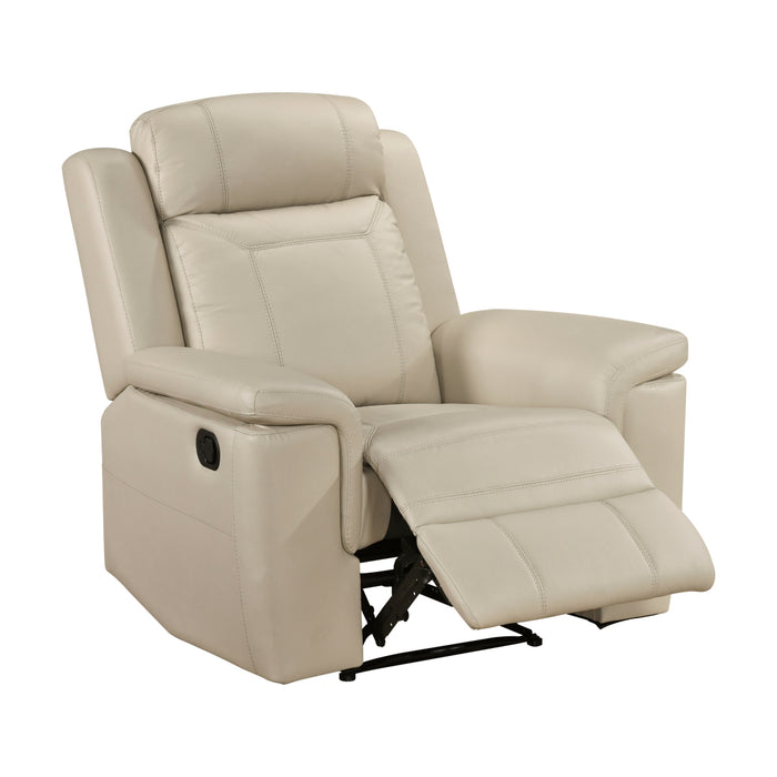 Homelegance - Nest 3 Piece Reclining Sofa Set in Beige - 8379BEG*3 - GreatFurnitureDeal