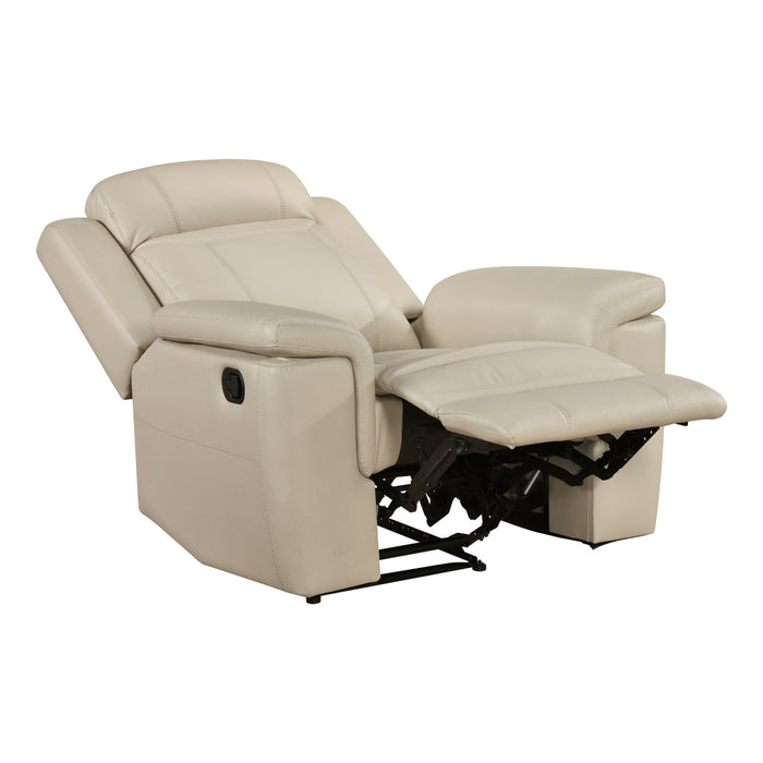Homelegance - Nest 3 Piece Reclining Sofa Set in Beige - 8379BEG*3 - GreatFurnitureDeal