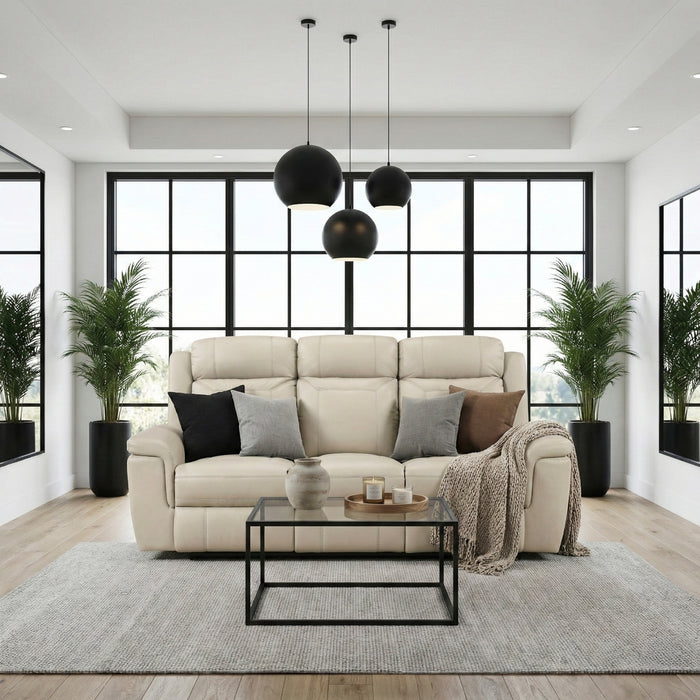 Homelegance - Nest Double Reclining Sofa in Beige - 8379BEG-3 - GreatFurnitureDeal