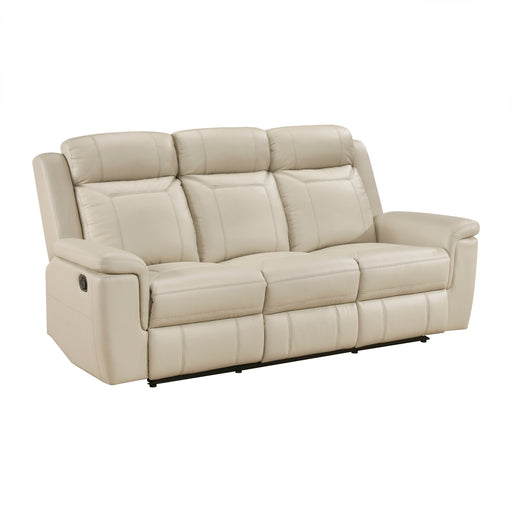 Homelegance - Nest Double Reclining Sofa in Beige - 8379BEG-3 - GreatFurnitureDeal