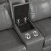 Homelegance - Nest 2 Piece Sofa Set in Dark Gray - 8379DGY*2 - GreatFurnitureDeal