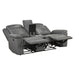 Homelegance - Nest 2 Piece Sofa Set in Dark Gray - 8379DGY*2 - GreatFurnitureDeal