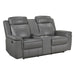 Homelegance - Nest 2 Piece Sofa Set in Dark Gray - 8379DGY*2 - GreatFurnitureDeal