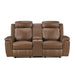Homelegance - Nest 2 Piece Sofa Set in Camel - 8379TBR*2 - GreatFurnitureDeal