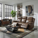 Homelegance - Nest Double Reclining Sofa in Camel - 8379TBR-3 - GreatFurnitureDeal