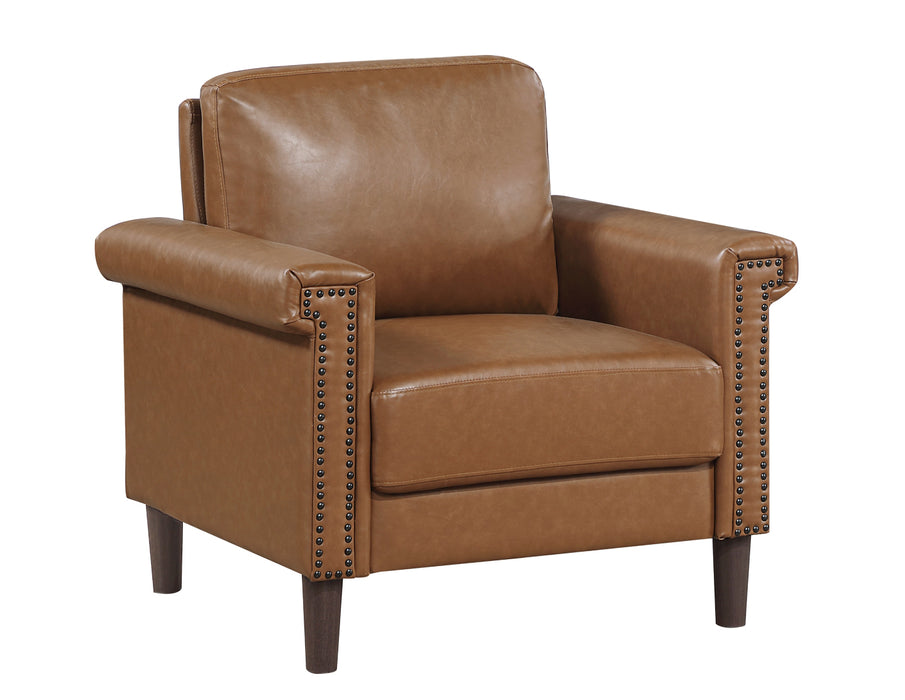 Homelegance - Heritage 3 Piece Living Room Set in Brown - 8389BRW*3 - GreatFurnitureDeal