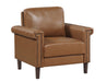 Homelegance - Heritage 3 Piece Living Room Set in Brown - 8389BRW*3 - GreatFurnitureDeal