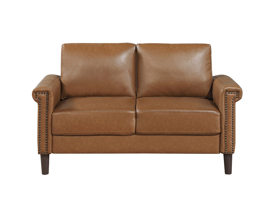 Homelegance - Heritage 3 Piece Living Room Set in Brown - 8389BRW*3 - GreatFurnitureDeal