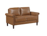 Homelegance - Heritage Loveseat in Brown - 8389BRW-2 - GreatFurnitureDeal