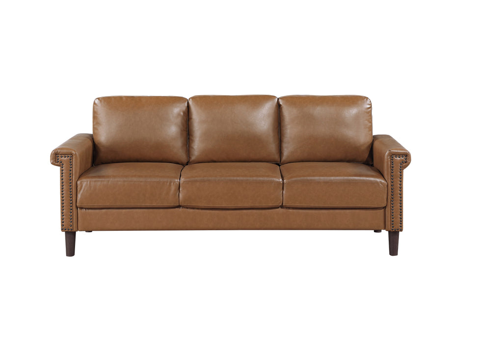 Homelegance - Heritage Sofa in Brown - 8389BRW-3 - GreatFurnitureDeal