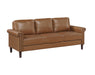 Homelegance - Heritage Sofa in Brown - 8389BRW-3 - GreatFurnitureDeal