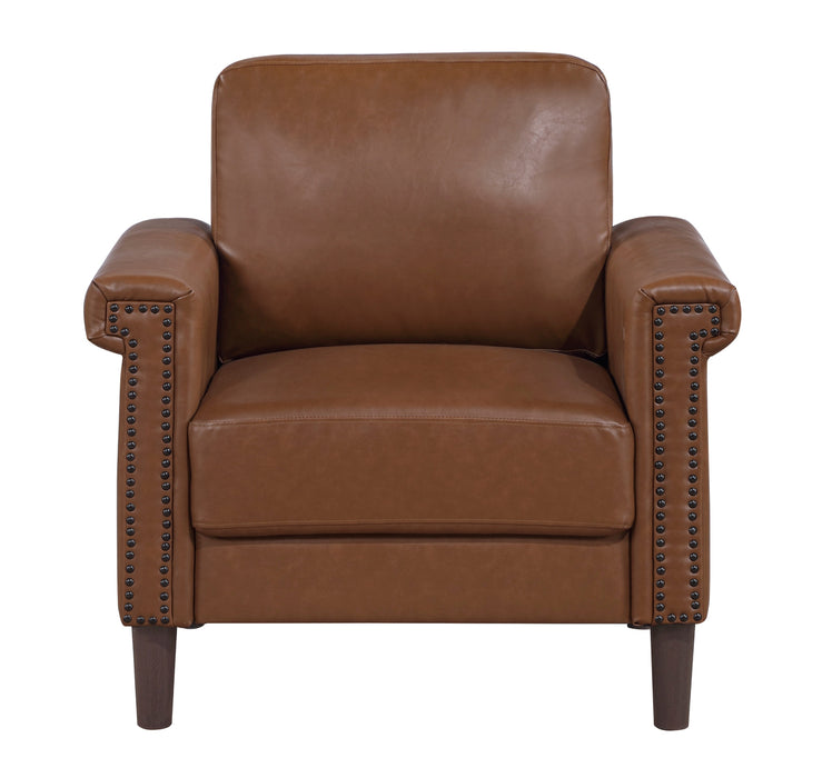 Homelegance - Heritage 3 Piece Living Room Set in Chocolate - 8389CHC*3 - GreatFurnitureDeal