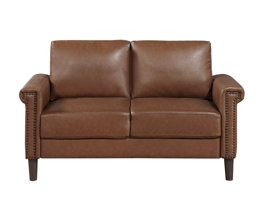 Homelegance - Heritage 3 Piece Living Room Set in Chocolate - 8389CHC*3 - GreatFurnitureDeal