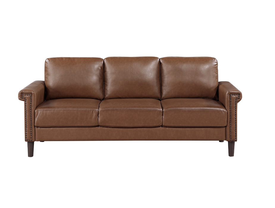 Homelegance - Heritage 2 Piece Sofa Set in Chocolate - 8389CHC*2 - GreatFurnitureDeal