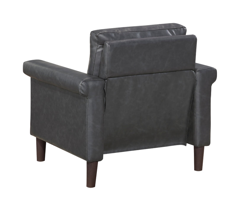 Homelegance - Heritage Chair in Dark Grey - 8389DGY-1 - GreatFurnitureDeal