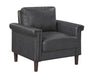 Homelegance - Heritage Chair in Dark Grey - 8389DGY-1 - GreatFurnitureDeal