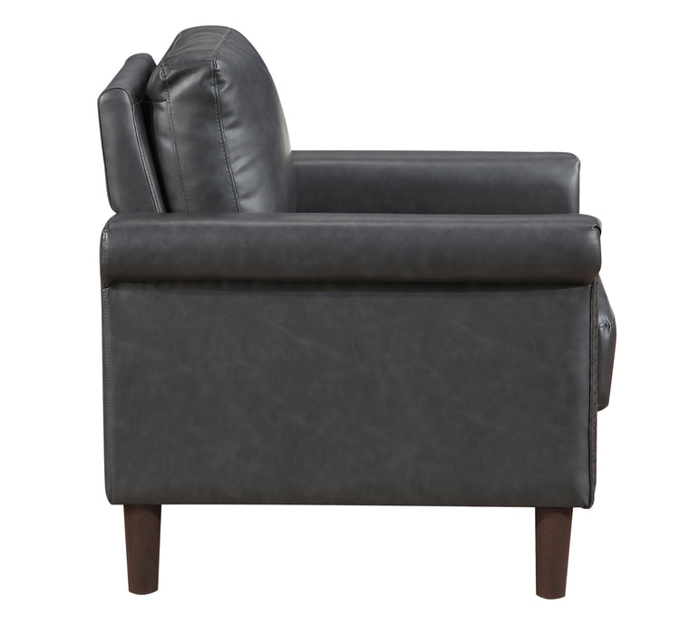 Homelegance - Heritage Chair in Dark Grey - 8389DGY-1 - GreatFurnitureDeal