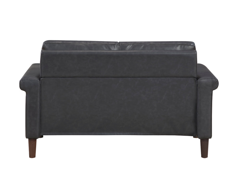 Homelegance - Heritage 3 Piece Living Room Set in Dark Grey - 8389DGY*3 - GreatFurnitureDeal